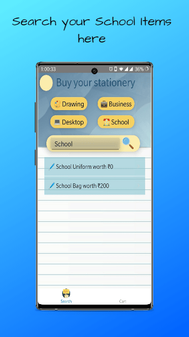 buy school items